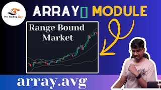 Pine Script Tutorial Detecting Sideways Markets using arrayavg  18082023  Pro Trading Art [upl. by Tunnell]