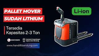 Jual Pallet Mover Noblelift Lithium Battery [upl. by Leviram]