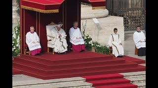 14 ottobre 2018 canonizzazione di Papa Paolo VI  la celebrazione da Telepace canale 187 [upl. by Oralle624]