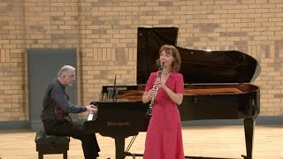 Sonatina for Clarinet and Piano Op 29  Malcolm Arnold Emma Johnson [upl. by Lorry]