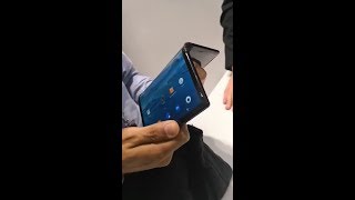 Handson with the foldable bendable Royole FlexPai phone at MWC 2019 Gsm Guide [upl. by Henryk]