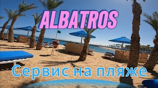 Хургада ALBATROS AQUA PARK много свободных лежаков не сравнить с Турцией [upl. by Noside]