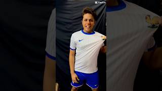 Euro 2024 France Away ytshorts youtubeshort france footballshorts mbappe mbappé fyp [upl. by Tommy]