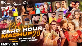 Bhojpuri 2nd Zero Hour Nonstop Mashup 2023  Dj Anshu aX  HQ 8K Remix  Bhojpuri Mashup Remix 2023 [upl. by Reinhardt555]