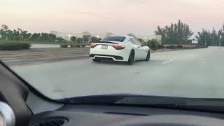 Maserati Granturismo Sport 47 LOUD EXHAUST [upl. by Tremain]