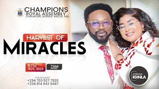 HARVEST OF MIRACLES WITH JOSHUA IGINLA [upl. by Glen]