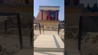 travel greektourism greece knossos crete [upl. by Ztnarf]