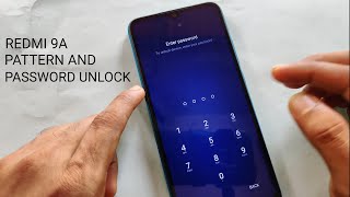 Redmi 9A Pattern Lock Reset  Redmi 9A Hard Reset [upl. by Amadas]