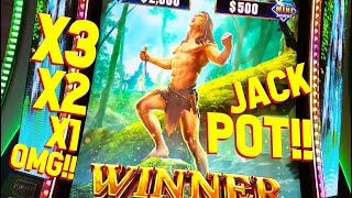 MULTIPLE JACKPOT for VegasLowRoller at South Point Casino [upl. by Lovato131]