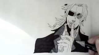 Speed drawing of Worick ARCANGELO  Gansta [upl. by Sarine]