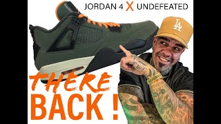 JORDAN 4 UNDEFEATED RETURNING   AND HOW WE THE PEOPLE GET SCREWED [upl. by Arvad79]