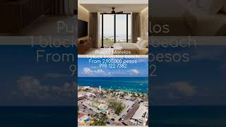 Pre Sale Puerto Morelos Beach from 2900000 pesos [upl. by Ayalahs590]