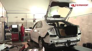 Steinhof the installation of tow bar for Skoda Rapid [upl. by Olsson293]