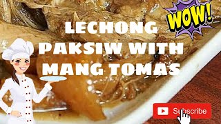 LECHON PAKSIW WITH MANG TOMAS  Sabaw palang ulam na Simple RecipeDanicaVlogs [upl. by Carrington559]