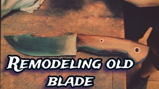 Transforming an Old Knife into a Unique Piece  Complete Remodeling [upl. by Mandell50]