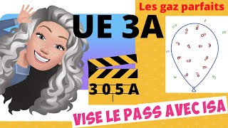 305A  Annale corrigée du PASS UE3A Etats de la matière  les gaz parfaits PASS UE3A [upl. by Ennayrb]