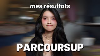 MES RÉSULTATS PARCOURSUP [upl. by Eladnyl]