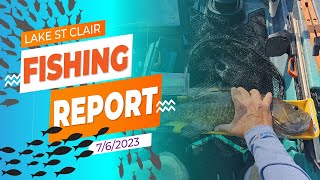 Lake St Clair Fishing Report 762023 [upl. by Cave]