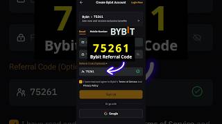 Bybit Referral Code  How to Create a New Bybit account and Use Refer Code [upl. by Den322]