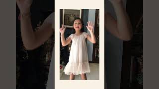 Seven Sacraments Song with action by Anya [upl. by Mellette]