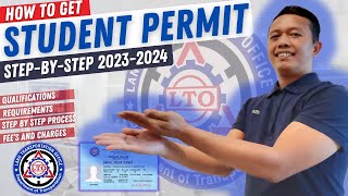 Paano Kumuha ng STUDENT LICENSE PERMIT sa LTO 2023  Qualifications  Requirements  Process  Fees [upl. by Retrac]