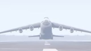 AN124 Irkutsk 1997 crash animation msfs 2020 [upl. by Arlinda567]