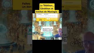 La minute Téléthon Le Genethon et lInstitut de Myologie shorts don santé médecine [upl. by Ayatnohs819]