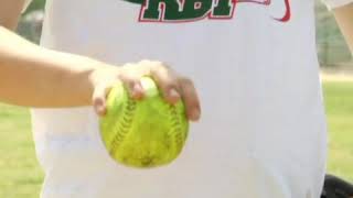 Softball Pitching 2Seam Fastball Grip [upl. by Draned]