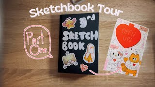 Sketchbook Tour 20232024 [upl. by Shawnee995]