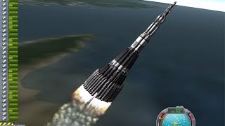 KSP Mars Ultra Direct Ludicrous single launch to Mars in Real Solar System [upl. by Acim769]