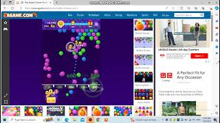 Playing Bubble Shooter Pro 3 on Agame2872024 [upl. by Adliw]