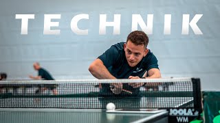 Tischtennis Technik vor dem Saisonstart verbessern [upl. by Allicerp]