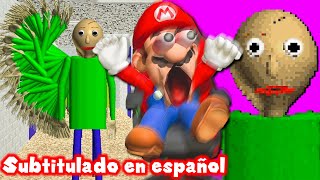 Mario juega baldis basics [upl. by Eemiaj]