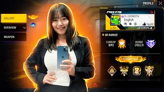 Ajjubhai Face Reveal Reaction amp Free Fire LIVE Rank Push To GrandMaster 😍 Sooneeta is LIVE FF LIVE [upl. by Treva569]