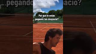 Tengo miedo Rocky live sports tennis tenischileno [upl. by Eillim]