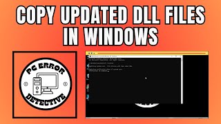 How to Copy Updated DLL Files in Windows 10 [upl. by Dymphia]