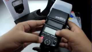 Unboxing CANON 430EX II فتح صندوق فلاش كانون [upl. by Noemi54]