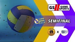 GUARULHOS X CAMPINAS  COPA BRASIL DE VÃ”LEI MASCULINO 2024  SEMIFINAL  NARRAÃ‡ÃƒO AO VIVO [upl. by Dirraj]