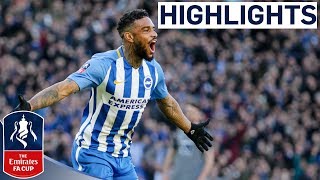 Brighton amp Hove Albion 31 Coventry City  Locadia Scores on Debut  Emirates FA Cup 201718 [upl. by Ayoras422]