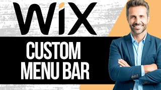 How To Make Custom Menu Bar On Wix  Full Tutorial 2024 [upl. by Nohsauq]