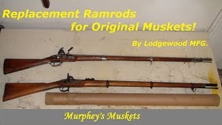 Replacement Ramrods for Original Muskets [upl. by Ahseinar843]