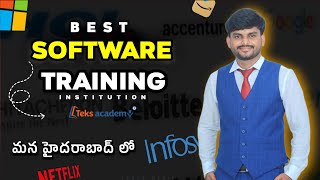 Best Software Training Institute in Hyderabad  Teks Academy Review In Telugu teksacademy [upl. by Featherstone]