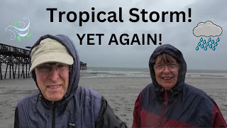 Tropical Storm Hits Murrells Inlet amp Garden City Beach Today Tropical Cyclone 8 [upl. by Blanding]