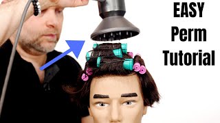 How to Perm your Own Hair  TheSalonGuy [upl. by Andris]