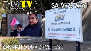 SAN MATEO DMV DRiVE TEST  SALVES WAY [upl. by Dolloff775]