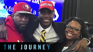 How Dontay Demus Jr Remembers His Father  Maryland Football  The Journey [upl. by Caresa]