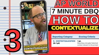 7 MINUTE DBQ 3 THE CONTEXT apworld [upl. by Lauritz]