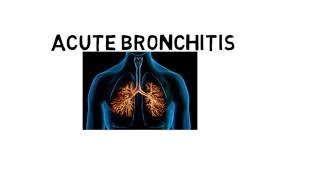 acute bronchitisdefinitionetiologypathogenesissymptomsdiagnosistreatment [upl. by Leann]