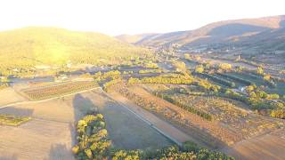 DRONE DJI PHANTOM 3 SURVOL DU COTEAU ENTRE MIRMANDE ET SAULCE SUR RHONE DROME [upl. by Fernyak743]