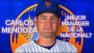 CARLOS MENDOZA ENTRE LOS TRES MEJORES MANAGERS DE LA NACIONAL  MLB BEISBOL ANÁLISIS [upl. by Atinob]